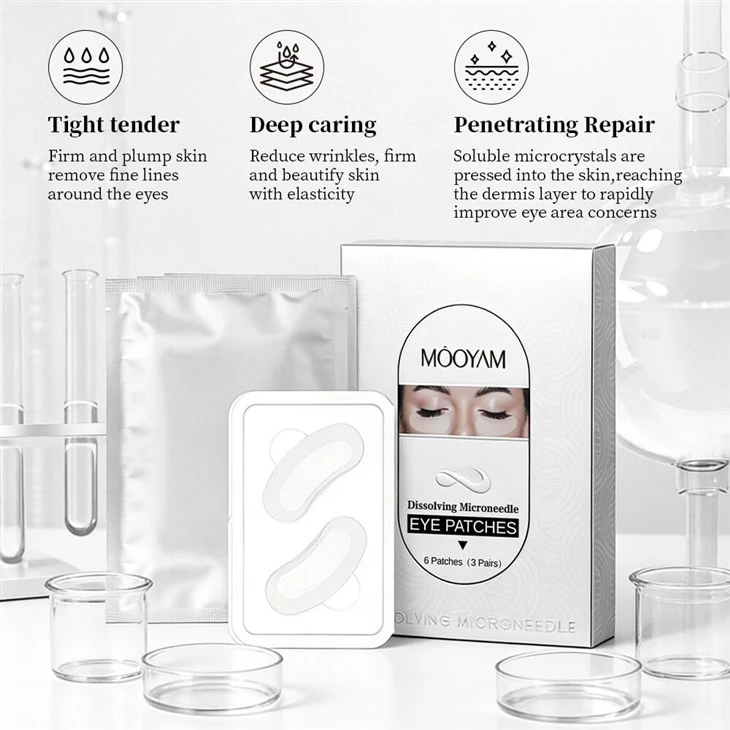 DISSOLVING MICRONEEDLE EYE PATCHES best